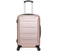WAVE PARIS - Valise Weekend ABS ELBE-A 4 Roues 60 cm Rose