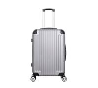 - valise weekend abs tage 4 roues 65 cm - gris