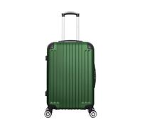 - valise weekend abs tage 4 roues 65 cm - vert fonce