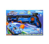 Wave Racers Coffret Evolution Lanceur + Véhicule 36 km/h - Super Spark,Capteur Infrarouge Circuit Voiture Enfant,Jouet Enfant 6 7 8 9 10 11 12 Ans Garcon Fille