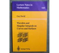 Wavelets And Singular Integrals On Curves And Surfaces