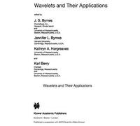 Wavelets And Their Applications