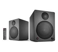 Wavemaster Enceinte Cube Neo Kit d enceintes avec Streaming Câble/Bluetooth 50 W pour TV/PC/Tablette/Smartphone, Noir 66380