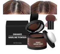 Waverlo Magic Root Cover Up, Waverly Magic Root Cover Up, poudre d'ombre pour la racine des cheveux Maycheer, poudre pour la racine des cheveux 14 couleurs avec miroir (# 13 Marron moyen)