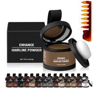 Waverloo Magic Root Cover Up, Waverlo Magic Root Cover Up, Waverly Magic Root Cover Up, Hairline Powder Instantly Conceals Hair Loss, Stain-Proof 48 Hour Formula (#11 Light Brown)