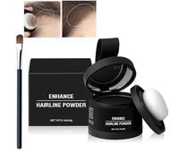 Waverloo Magic Root Cover Up, Waverlo Root Cover, Enhance Hairline Powder, Magic Root Cover Up, Powder Instantly Conceals Magic Color Root Touch Up (Black)