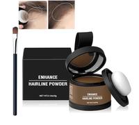 Waverloo Magic Root Cover Up, Waverlo Root Cover, Enhance Hairline Powder, Magic Root Cover Up, Powder Instantly Conceals Magic Color Root Touch Up (Light Brown)