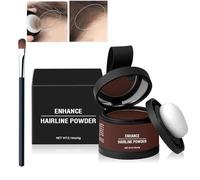 Waverloo Magic Root Cover Up, Waverlo Root Cover, Enhance Hairline Powder, Magic Root Cover Up, Powder Instantly Conceals Magic Color Root Touch Up (Hazel Brown)