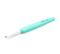 Waves 2.0 Single Ended Crochet Hooks 6.0 mm - J/10 (Minty Teal)