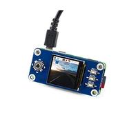 Waveshare 1.3 Pouces Écran Moniteur pour Raspberry Pi 4B/3B+/3B/2B/Zero W WH, 240x240 IPS LCD Screen 65K RGB Couleur Display, SPI Interface, vec 1x Joystick, 3X Boutons-Poussoirs