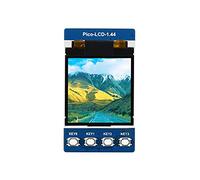 Waveshare 1.44inch LCD Display Module for Raspberry Pi Pico 65K RGB Colors 128×128 Pixels Embedded ST7735S Driver Using SPI Bus Comes with Raspberry Pi Pico C/C++ and MicroPython Demo