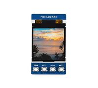 Waveshare 1.44inch LCD Module, 65K RGB, 128x128 Resolution, SPI TFT Display Panel, Compatible with Raspberry Pi Pico