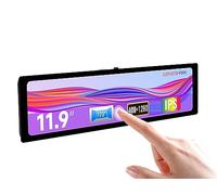 Waveshare 11.9inch IPS Capacitive Touch Panel Screen Compatible with Raspberry Pi 4B/3B+/3 320×1480 Resolution DSI Interface LCD