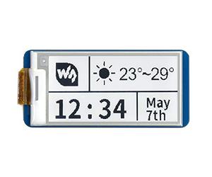 Waveshare 2.13inch E-Paper E-Ink Display Module for Raspberry Pi Pico 250x122 Pixels Black/White SPI Interface Support Full and Partial Refresh