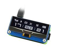 Waveshare 2.23inch OLED Display Hat for Raspberry Pi 128x32 Pixels SPI/I2C Interface with Embedded SSD1305 Driver