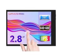 Waveshare 2.8inch Capacitive Touch Screen LCD for Raspberry Pi 480x640 DPI IPS Display Fully Laminated Toughened Glass Cover Low Power Solution