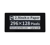 Waveshare 2.9inch Touch E-Paper E-Ink Display Hat for Raspberry Pi 5-Points Capacitive Touch 296×128 Pixels Black and White Partial Refresh Support SPI Interface