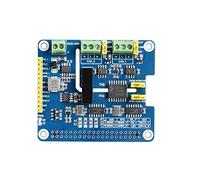 Waveshare 2 Channel Can FD Expansion Hat for Raspberry Pi Supports Can with Flexible Data Rate Multi Onboard Protection Circuits