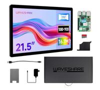 Waveshare 21.5inch Capacitive Touch Monitor with Pi5-2GB, 1080x1920 Full HD, Optical Bonding Toughened Glass Panel, HDMI, 10-Point Touch, for Industrial, Commercial, Medical and Other Applications