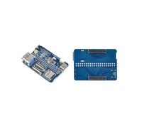 Waveshare 2PC pour Carte D'E/S de Base pour Raspberry Pi CM5 et CM5 , Compatible avec pour Raspberry Pi Compute Module 5 Lite / EMMC