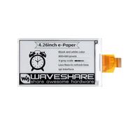 Waveshare 4.26inch E-Paper Raw Display, 800x480 Pixel, Black/White, SPI Communication
