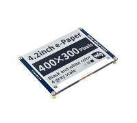 Waveshare 4.2inch E-Paper Display Module, 400x300 Resolution, Supports Black/White 2-Color, Compatible with Jetson Nano/Raspberry Pi 4B/3B+/3A+/3B/2B/1B+/1A+/Zero 2 W/Zero W/Zero