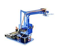 Waveshare 4-DOF Metal Robot Arm Kit for Raspberry Pi Zero/Zero W/Zero WH/2B/3B/3B+ Control by by Smart Phone Through WiFi Remote I2C 12-bit Resolution with Servo Driver Hat