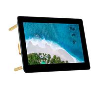 Waveshare 5 Pouces Écran Tactile pour Raspberry Pi DSI LCD Écran 800×480 IPS Display Support Raspberry Pi 4B 3B+ 3A+ 3B 2B B+ A+ CM3/3+/4 Compatible avec RasPi OS/Ubuntu/Kali/WIN10 IoT/Retropie