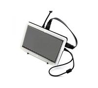 Waveshare 7inch Display Capacitive Touchscreen HDMI LCD (B) 800x480 Resolution Supports Raspberry Pi/Windows 10/8.1/8/7 PC Monitor Driver Free Low Power Consumption