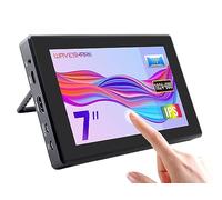 Waveshare 7inch HDMI LCD (H) with Case, Capacitive Touch IPS Screen 1024x600 170° Viewing Angle for Raspberry Pi/Jetson Nano/PC/Game Console Support Software Configurable Resolution (up to 1920x1080)