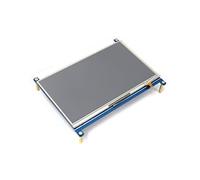 Waveshare 7inch HDMI LCD, Resistive Touch IPS Screen, 1024x600 Resolution, Compatible with Raspberry Pi 4B/3B+/3 3B/2B/1B+/1 Zero 2 W/Zero W/Zero PC(No Touch for PC)
