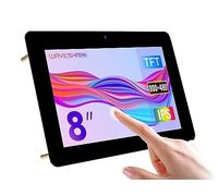 Waveshare 8inch Capacitive Touch Display for Raspberry Pi with 5MP Front Camera 800x480 Resolution DSI Interface