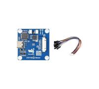 Waveshare A121 Range Sensor Millimeter-Wave Module 60GHz-PCR Vital Signs Motion Detection USB/UART/I2C Detector