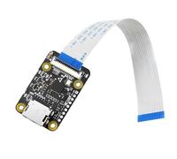 waveshare Adaptateur HDMI vers CSI, compatible avec Raspberry Pi 4B/3B+/3B/2B/3 Pi Zero/Zero W/WH, prise en charge de l'entrée HDMI jusqu'à 1080p @ 30 fps