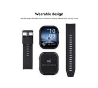 Waveshare Carte de Développement ESP32-C6, Écran Tactile AMOLED 2,06 Pouces, Résolution 410 X 502, Carte de Développement Programmable pour Montre