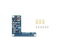 Waveshare Carte D'Extension D'Alimentation PoE pour Raspberry Pi 5 Ethernet 5 V 5 A Prise en Charge des Cartes D'Extension Réseau Standard 802.3af/At