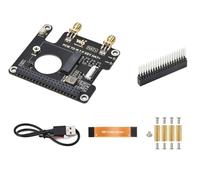 waveshare Clé PCIe vers M.2 E compatible avec Raspberry Pi 5, compatible avec NGFF (M.2 E Key), convient pour les touches A/E et E, connexion USB Bluetooth