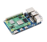 Waveshare CM4 to Pi 4B Expansion Board for Raspberry Pi, Alternative Solution for Raspberry Pi 4B, with 4GB RAM and 32GB Flash Memory eMMC