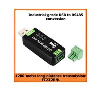 Waveshare Convertisseur Bidirectionnel Isolé USB Vers RS485, Qualité Industrielle FT232RNL, Portée de 1200 Mètres