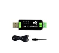 Waveshare Convertisseur Bidirectionnel USB Vers RS485 de Qualité Industrielle, Version CH343G - Convertisseur Série USB Vers RS485 (B)