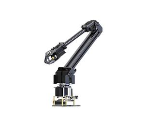 Waveshare Desktop Robotic Arm Kit-Lightweight Strong Load 4-DOF Support Expansion & 2nd Development ESP-Now Wireless Control Support Multi Upper Computers & ROS2, Open Source & Rich Learning Material