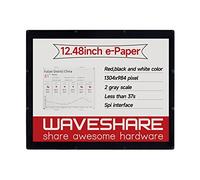 Waveshare E-Ink Display Module 12.48inch 1304x984 Resolution with Embedded Controller SPI Interface Supports Red Black and White Three-Color for Shelf Label and Industrial Instrument