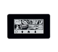 Waveshare écran tactile e-paper e-ink de 2,13 pouces pour Raspberry Pi Zero 250 x 122 pixels, supporte le rafraîchissement partiel avec boîtier de protection ABS