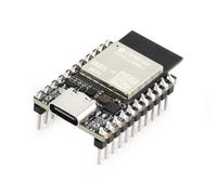 Waveshare ESP32-C5 Mini Dual-Band Wi-FI 6 Dev Board, Onboard Antenna & Pins | Onboard 4MB Flash& antenna, with black pre-soldered headers, 240MHz single-core, Onboard ESP32-C5-MINI-1 series module