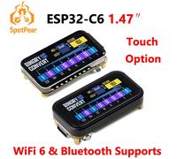 Waveshare ESP32-C6 1.47 pouces tactile LCD écran tactile carte de développement IPS prend en charge WiFi 6 et Bluetooth ESP32 C6 1.47 pouces With Touch LCD