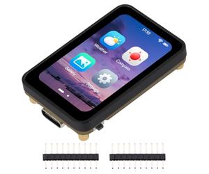 Waveshare ESP32-C6 1.64inch AMOLED Touch Display Development Board, 280 x 456 Resolution, 16.7M Color, QSPI Interface, Supports Wi-FI 6 and BLE 5, Without Pre-soldered Header