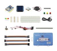 Waveshare ESP32-C6 Series Basic Kit, Quick Start with Rich Tutorials and Resources, Compatible with MicroPython, andnd ESP-IDF Programming,Contains ESP32-C6-Zero Dev Board