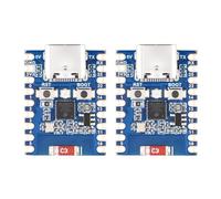 Waveshare ESP32-H2 Mini Development Board(2pcs), Onboard ESP32-H2FH4S with 96MHz Processor, Built-in 4MB Flash, Supports BLE/Zigbee/Thread Wireless Communication, Without Pre-soldered Header