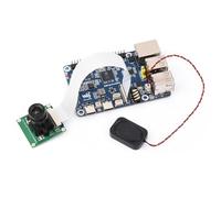 Waveshare ESP32-P4-WIFI6-DEV-KIT High-Performance Development Board, Based on ESP32-P4 & ESP32-C6, Supports Wi-FI 6, Bluetooth 5 & BLE 5, Bundle with Board, Speaker and Cable
