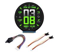 Waveshare ESP32-S3 2.8inch Round Display Development Board, 480x480, IPS Panel, 32-bit LX7 Dual-Core Processor, Supports WiFi & BT, Without Touch Function, ESP32 with Display